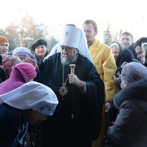 воскресная служба в Успенском соборе_Омскноября 09, 2014_15