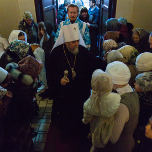 20151103 006 Праздник иконы Казанской Божией Матери Храм Казанской иконы Божией Матери Омск митр. Владимир (Иким) IMG_2624