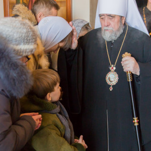 20160103 055 Воскресение перед Рождеством Христовым Николо-Игнатьевский храм Омск митр. Владимир (Иким) IMG_7129