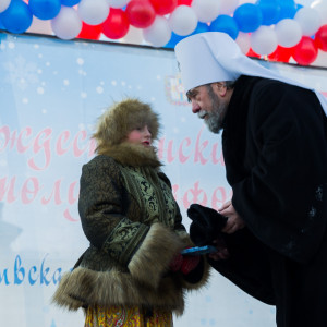 20160107 017 праздник Радость Христова Рождества Соборная площадь Омск митр. Владимир (Иким) IMG_7884