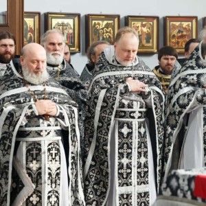 20160323 022 Литургия Преждеосвященных Даров Свято-Успенский каф. собор Омск митр. Владимир (Иким) IMG_8314