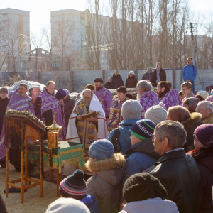 20160323 218 Чин освящения колоколов Храма в честь Архангела Михаила Омск митр. Владимир (Иким) IMG_8544