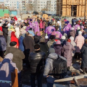 20160323 227 Чин освящения колоколов Храма в честь Архангела Михаила Омск митр. Владимир (Иким) IMG_8591