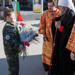 20160502 204 Свято-Никольский казачий собор Вечерня Омск митр. Владимир (Иким) IMG_3899