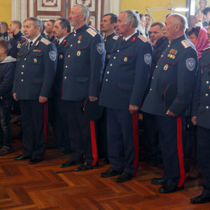 20160502 215 Свято-Никольский казачий собор Вечерня Омск митр. Владимир (Иким) IMG_3955