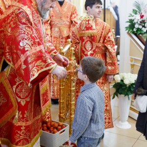 20160503 061 Литургия собор Рождества Христова Омск митр. Владимир (Иким) IMG_4447