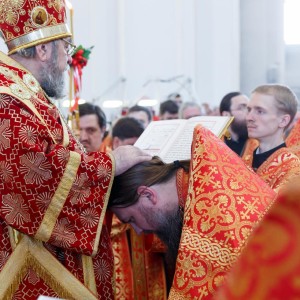 20160503 2с Вечерня с награждением и поздравлениями Свято-Успенский каф. собор Омск митр. Владимир (Иким) IMG_4610