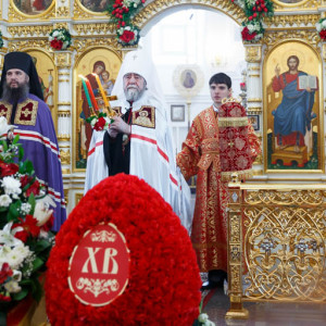 20160503 2с Вечерня с награждением и поздравлениями Свято-Успенский каф. собор Омск митр. Владимир (Иким) IMG_4655
