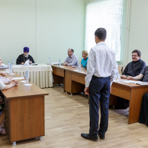 20160825 014 Собеседование с абитуриентами Омской духовной семинарии митр. Владимир (Иким) IMG_9699