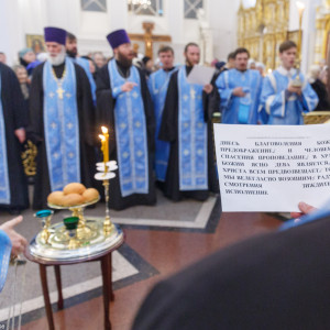 20161203 005 Введение во храм Пресвятой Богородицы Собор Успения Омск митр. Владимир (Иким) IMG_1311