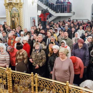 20170106 239 Рождество Утреня и Литургия Собор Рождества Христова Омск митр. Владимир (Иким) IMG_0309