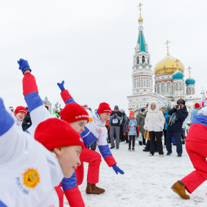 20170107 006 Праздник Радость Христова Рождества Соборная площадь Омск митр. Владимир (Иким) IMG_0499