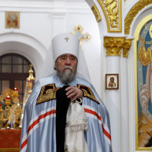 20170107 318 Всенощное бдение Воскресенский собор Омск митр. Владимир (Иким) IMG_0872