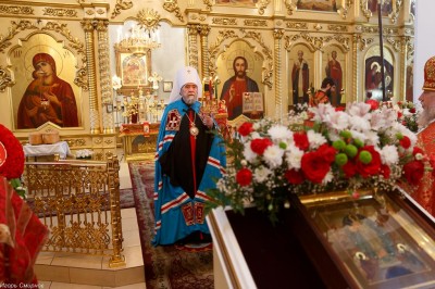180412 218 Великая Собор Рождества Христова вечерня митр. Владимир (Иким) IMG_3154