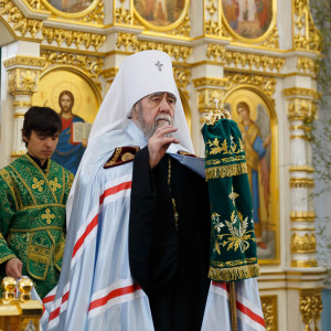 180526 006 Вечерня Собор Успения Омск митр. Владимир (Иким) IMG_1163