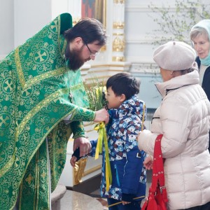 180527 034 День Святой Троицы Собор Успения Омск митр. Владимир (Иким) IMG_1449