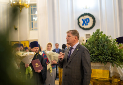 2023.01.09 Вечерня. Поздравления с Рождеством Христовым(38)