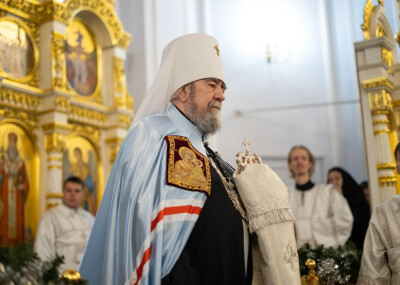2023.01.09 Вечерня. Поздравления с Рождеством Христовым(42)
