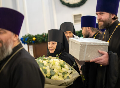 2023.01.09 Вечерня. Поздравления с Рождеством Христовым(64)