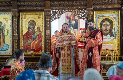 2024.07.05 литургия в храме Святой Мученицы Параскевы с. Чернолучье (24)