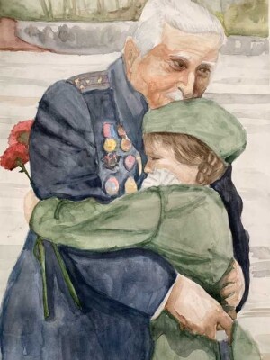 Белоусова Карина 14 лет Шербакульская ДШИ Мой дедушка__