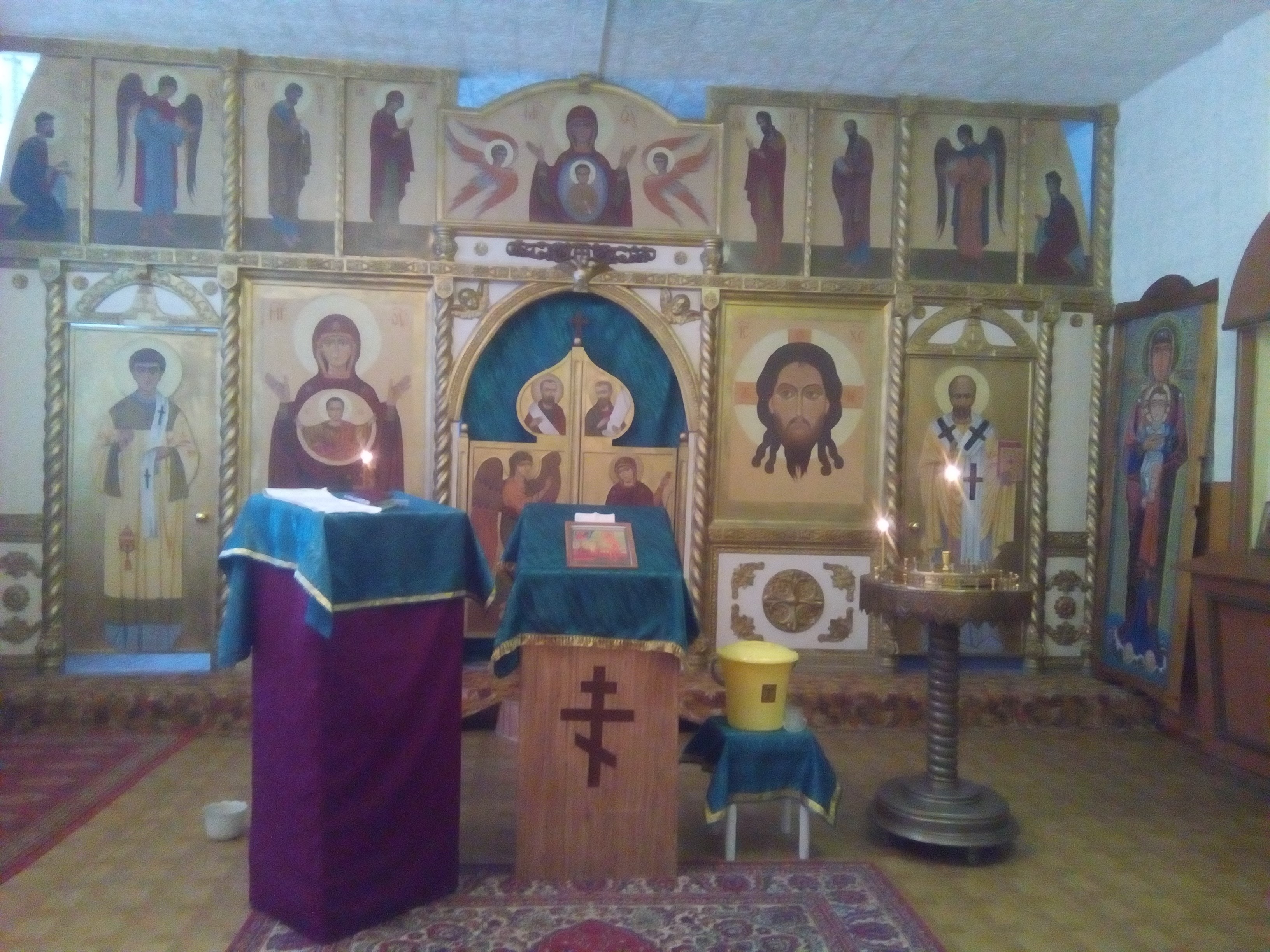 Молитвенная комната в честь святого Василия Блаженного в психиатрической больнице г. Омска