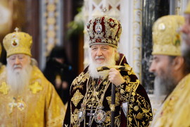 Патриаршее поздравление митрополиту Омскому Владимиру с 75-летием со дня рождения