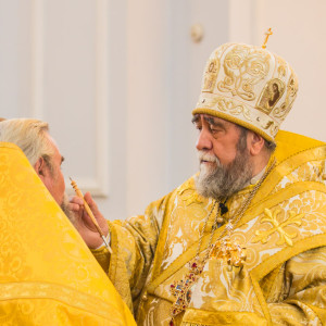 20150711 032 Праздник святых апостолов Петра и Павла Свято-Успенский каф. собор Омск митр. Владимир (Иким) 6024