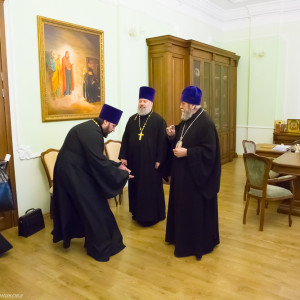 Встречи митрополита Владимира (Иким) с благочиниями Омской епархии (1 из 13)