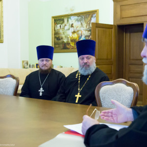 Встречи митрополита Владимира (Иким) с благочиниями Омской епархии (5 из 13)