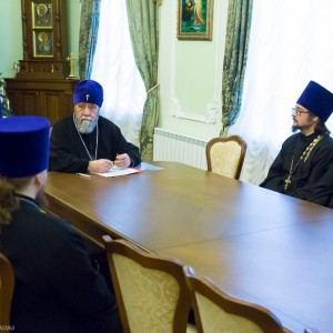 Встречи митрополита Владимира (Иким) с благочиниями Омской епархии (6 из 13)