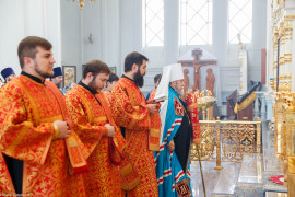 180911 002 Креститель Иоанн Предтечи Собор Успения Омск митр. Владимир (Иким) IMG_2373