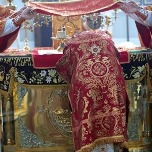 Литургия в соборе Успения Пресвятой Богородицы в праздник святых Кирилла и Мефодия.(22)