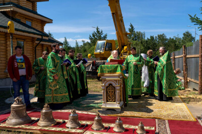 2022.06.17 освящение колоколов для строящегося храма св. Петра и Февронии(21)