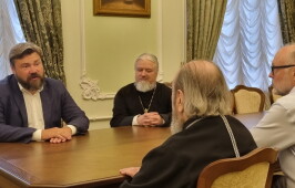 Состоялась встреча митрополита Владимира с Константином Малофеевым