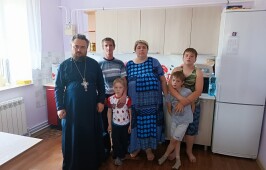 Серафимо-Вырицкая обитель милосердия оказала помощь семье погибшего в пожаре малыша