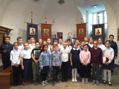 Экскурсия детей по Успенскому собору (6)