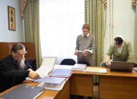 В Омской духовной семинарии прошла плановая инспекционная проверка иконописного отделения