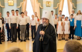 Учащиеся детских воскресных школ Омской епархии выступили с праздничным концертом в Омской Духовной семинарии