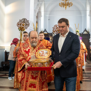 2023.06.11 Неделя 1-я по Пятидесятнице, Всех святых. Встреча мощей св. Георгия Победоносца (20)