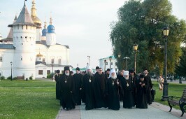 Глава Омской митрополии принимает участие торжествах в Тобольске
