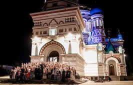 Ночная молодежная Литургия в Успенском соборе