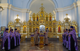 Всенощное бдение в канун дня памяти Усекновения главы Иоанна Предтечи