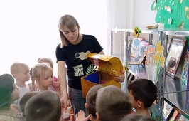 В детских садах отметили Всероссийский день чтения
