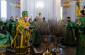 В праздник Входа Господня в Иерусалим митрополит Владимир совершил Литургию в Успенском кафедральном соборе