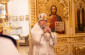 В Рождественскую ночь митрополит Владимир совершил Литургию в соборе Рождества Христова