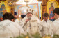 Митрополит Владимир поздравил прихожан храма Казанской иконы Божией Матери с праздником Рождества Христова