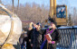 Протоиерей Сергий Носков совершил чин освящения купола часовни святых Страстотерпцев и Царственных мучеников на Ново-Кировском кладбище